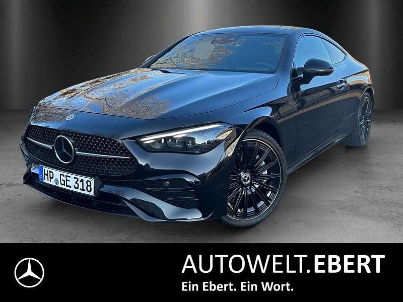 Lack obsidianschwarz Gebraucht 2024 Mercedes CLE450 AMG Coupé | 79.990 € - Bild 1/4