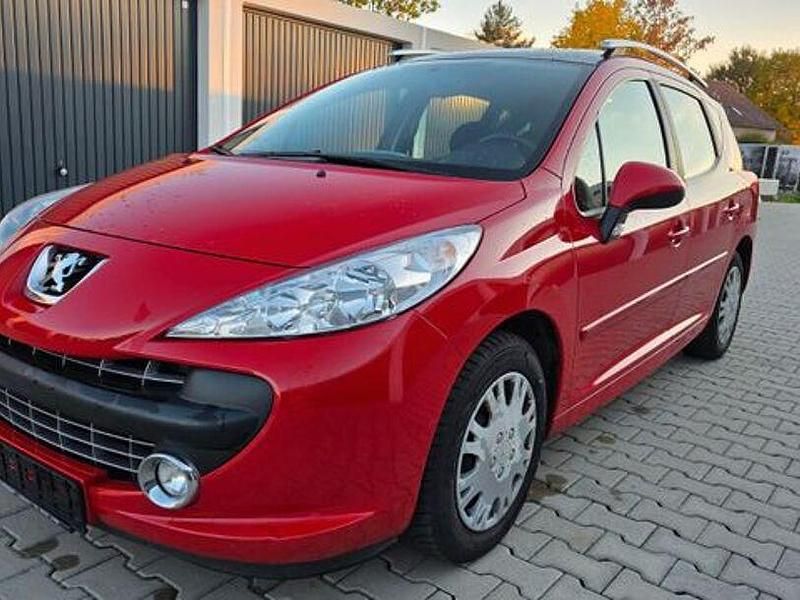 Rot Gebraucht 2009 Peugeot 207 Sport Kombi | 1.490 € (Guter Preis) - Bild 1/4