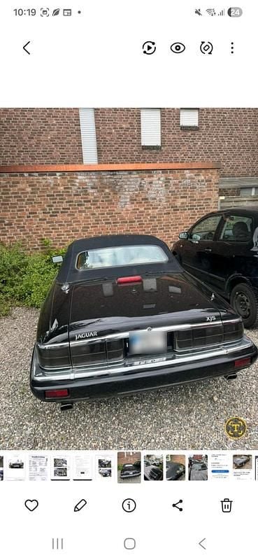 Gebraucht Jaguar XJS 232 PS (170 kW) 1994 Schwarz Cabrio