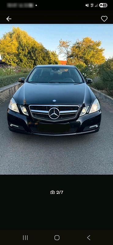 Gebraucht Mercedes E220 170 PS (125 kW) 2009 Schwarz Limousine