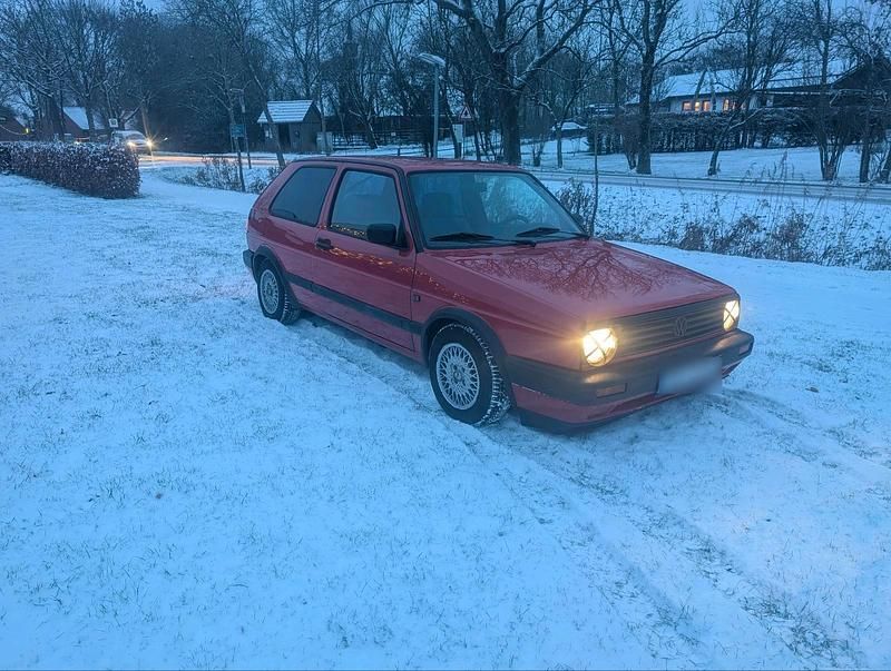 Gebraucht VW Golf III 55 PS (40 kW) 1992 Rot Kleinwagen