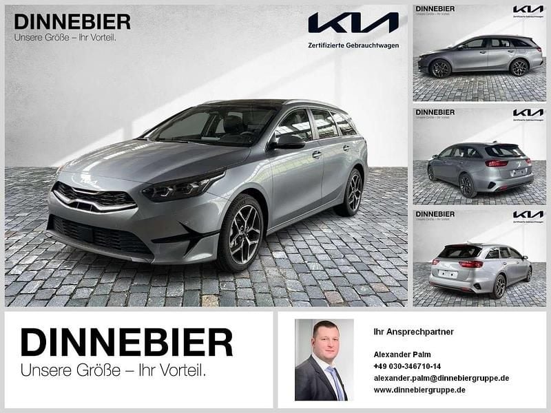 Lunarsilber met Neu 2025 Kia Ceed Sportswagon Spirit Kombi | 29.340 € (Fairer Preis) - Bild 1/4