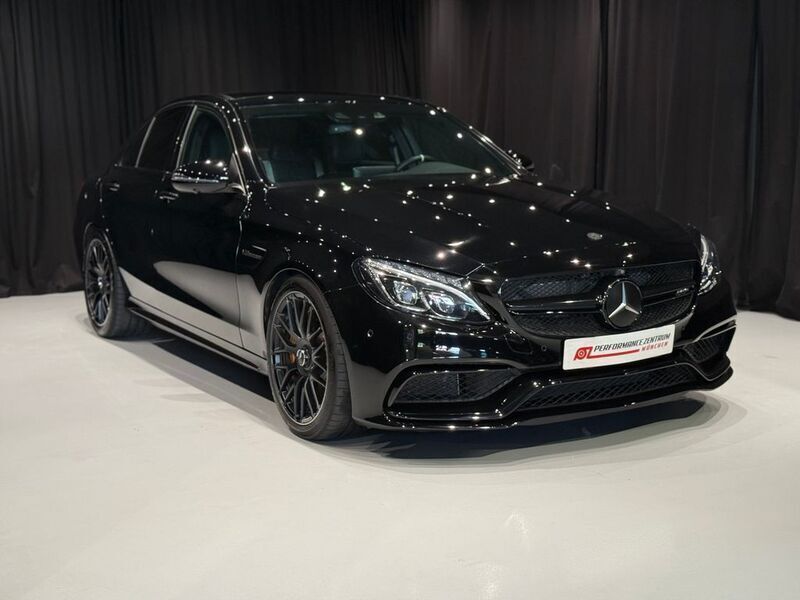 Schwarz Gebraucht 2017 Mercedes C63S AMG AMG Limousine | 46.490 € - Bild 1/4