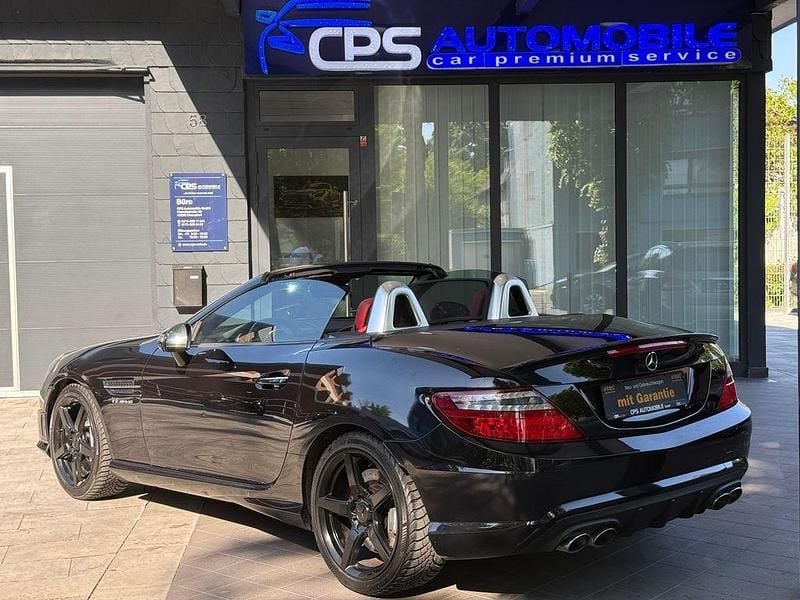 Gebraucht Mercedes SLK55 AMG AMG 421 PS (309 kW) 2014 Schwarz Cabrio