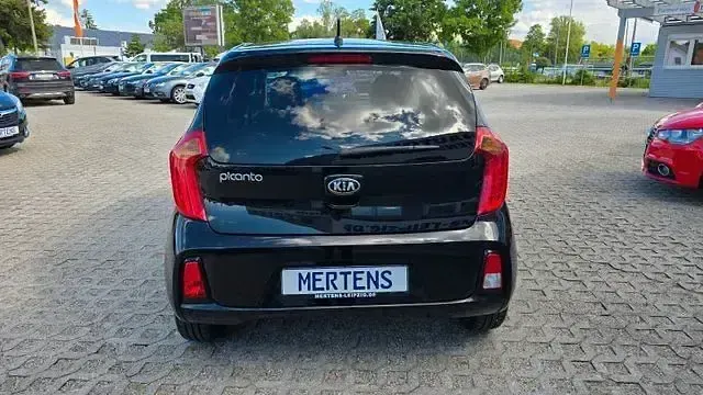 Gebraucht Kia Picanto Spirit 86 PS (63 kW) 2015 Schwarz Kleinwagen