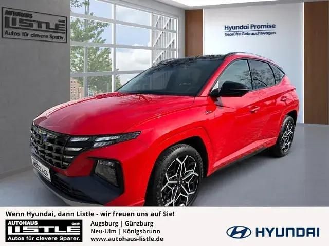 Rot Gebraucht 2022 Hyundai Tucson N Line SUV | 28.485 € (Fairer Preis) - Bild 1/4
