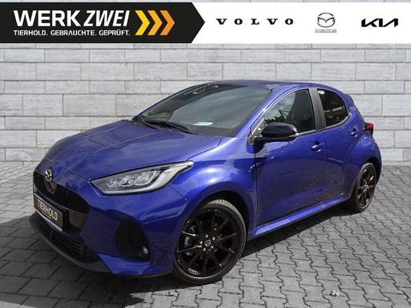 Neu Mazda 2 Homura-Line 116 PS (85 kW) 2025 Blau Limousine