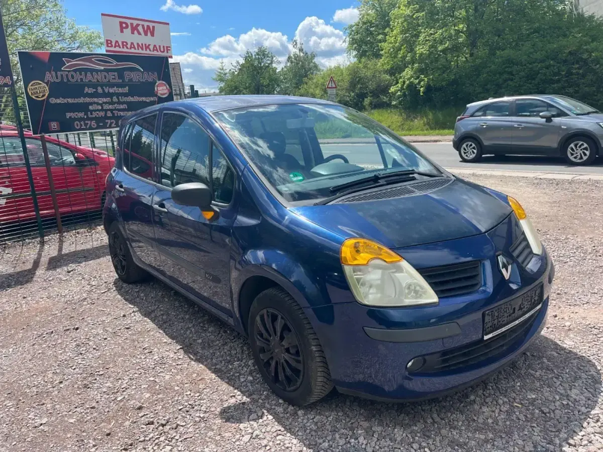 Occasion Renault Modus 75 ch (55 kW) 2004 Bleue Monospace