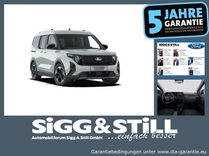 Cactus grey Neu 2025 Ford Tourneo Courier Active Van / Kleinbus | 24.690 € (Guter Preis) - Bild 1/4