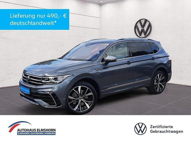 Platinumgrey metallic Gebraucht 2025 VW Tiguan Allspace R-line SUV | 52.920 € (Teuer) - Bild 1/3