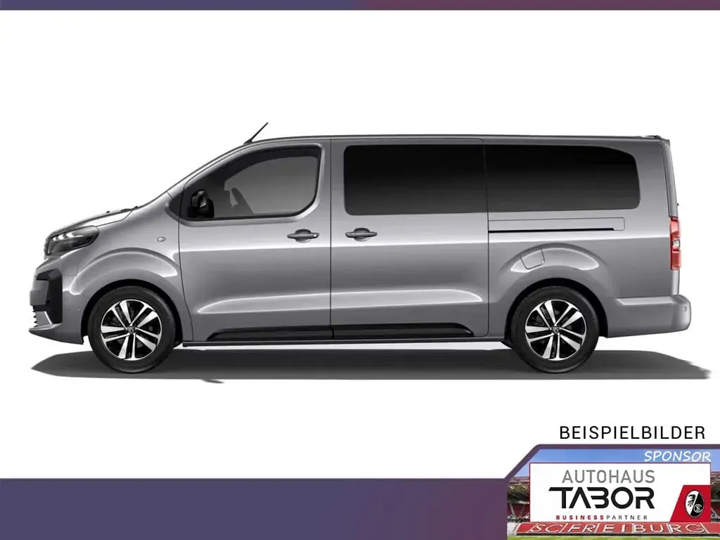 Neu Peugeot Traveller Allure 177 PS (130 kW) 2025 Silber Van / Kleinbus