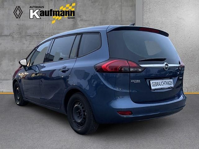 Gebraucht Opel Zafira Tourer Edition 140 PS (102 kW) 2016 Blau Van / Kleinbus
