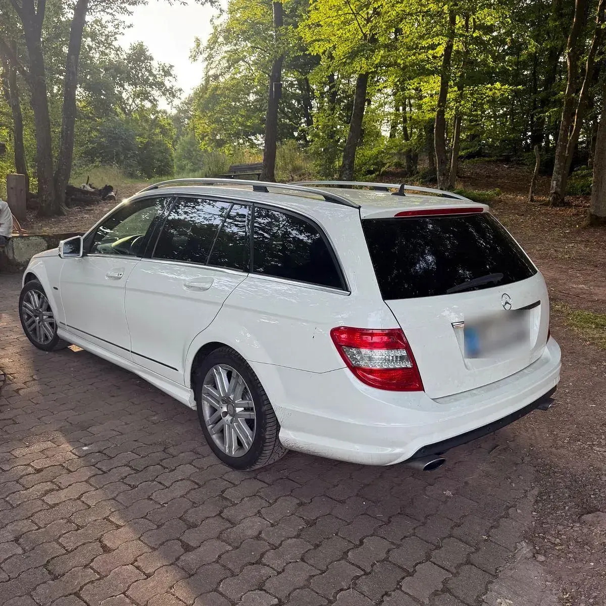 Gebraucht Mercedes C320 Avantgarde 224 PS (164 kW) 2008 Weiß Kombi