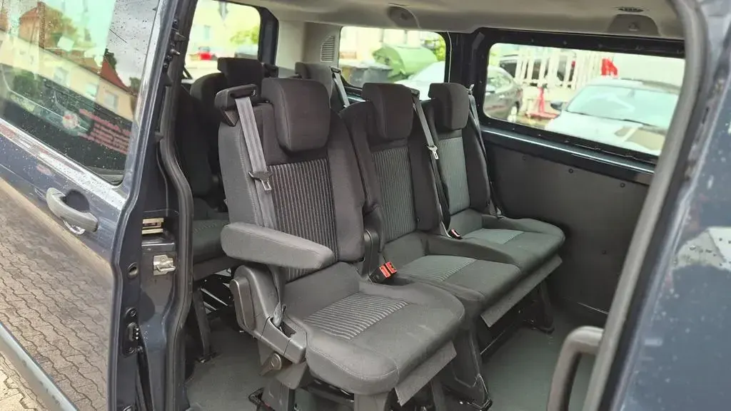 Gebraucht Ford Transit 125 PS (91 kW) 2015 Midnight skygrau metallic Van / Kleinbus