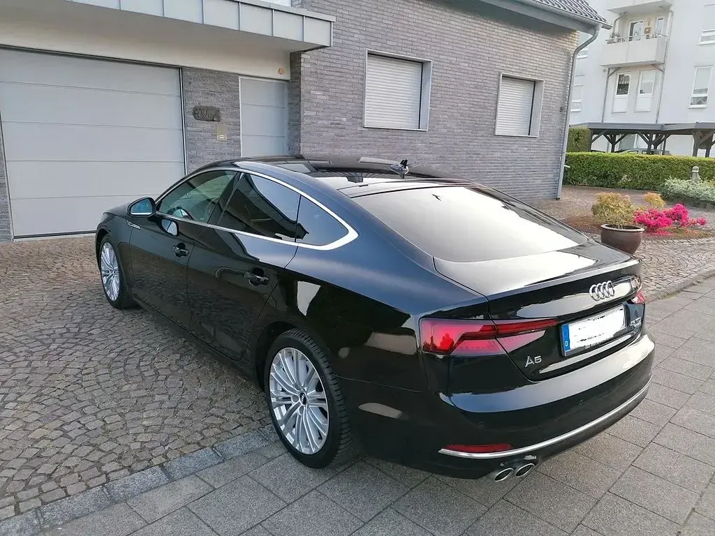 Gebraucht Audi A5 Sportback S-Line 231 PS (169 kW) 2019 Schwarz Kleinwagen