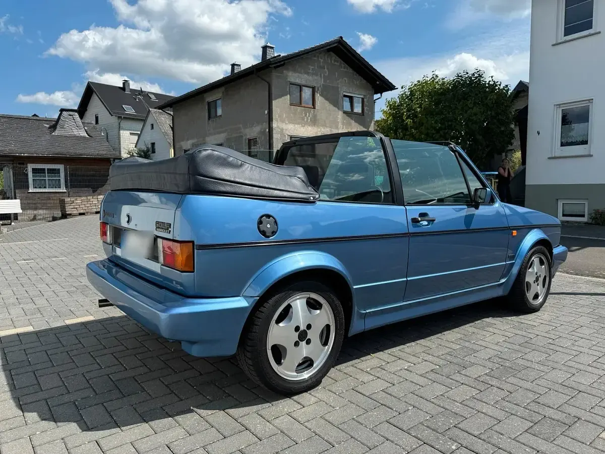 Gebraucht VW Golf Cabriolet 98 PS (72 kW) 1993 Blau Cabrio