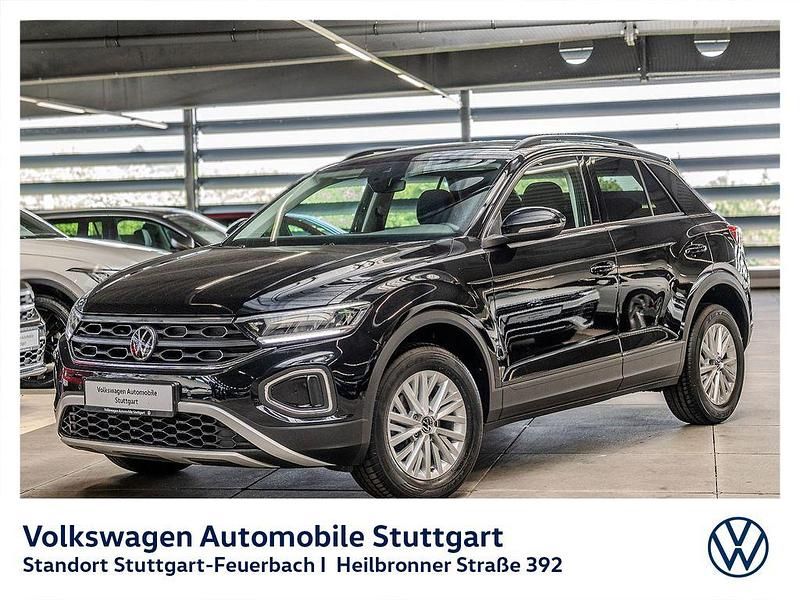 Schwarz Gebraucht 2022 VW T-Roc Life SUV | 20.930 € (Superpreis) - Bild 1/4