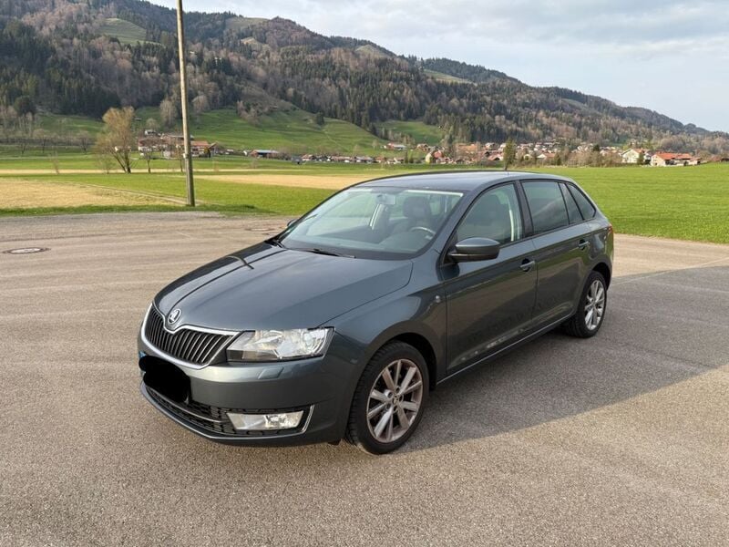 Grau Gebraucht 2014 Skoda Rapid Ambition Limousine | 9.990 € (Etwas zu teuer) - Bild 1/4