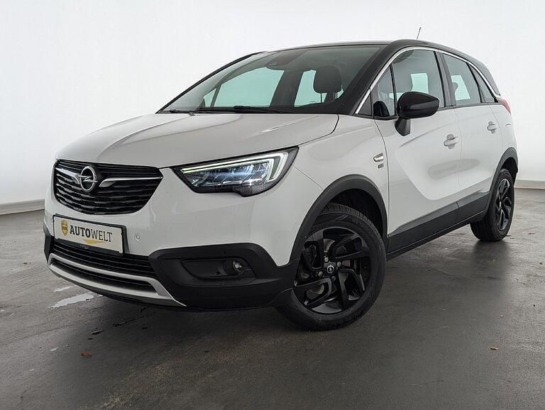 Schneeweiss/olympic/summit white Gebraucht 2019 Opel Crossland SUV | 10.860 € (Fairer Preis) - Bild 1/4