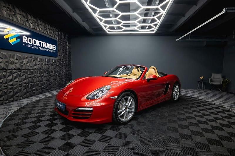 Rot Gebraucht 2013 Porsche Boxster Sport Cabrio | 36.990 € - Bild 1/4