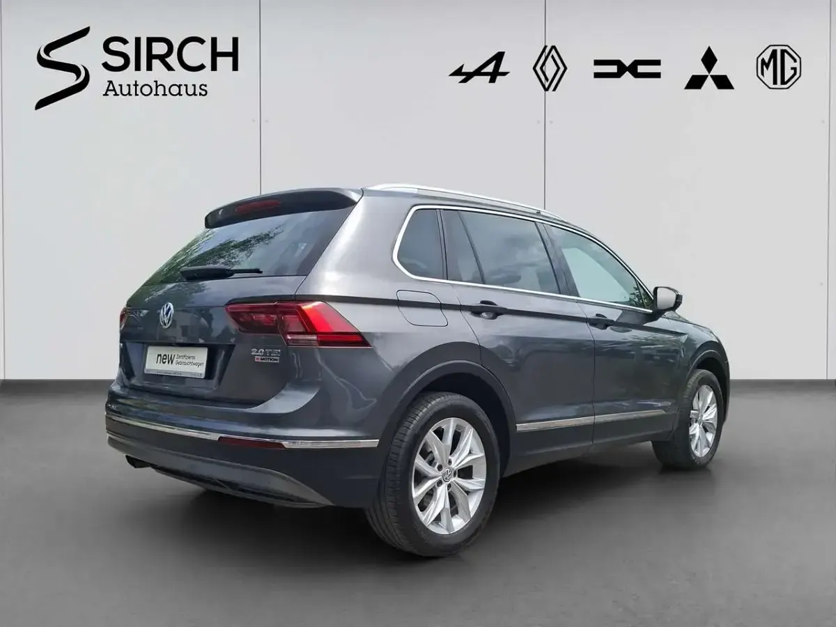 Gebraucht VW Tiguan Highline 179 PS (131 kW) 2017 Indiumgrau metallic, indiumgra SUV