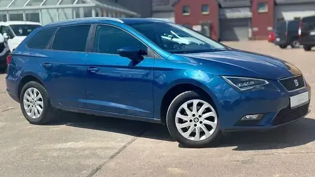 Gebraucht Seat Leon ST Style 150 PS (110 kW) 2015 Blau Kombi