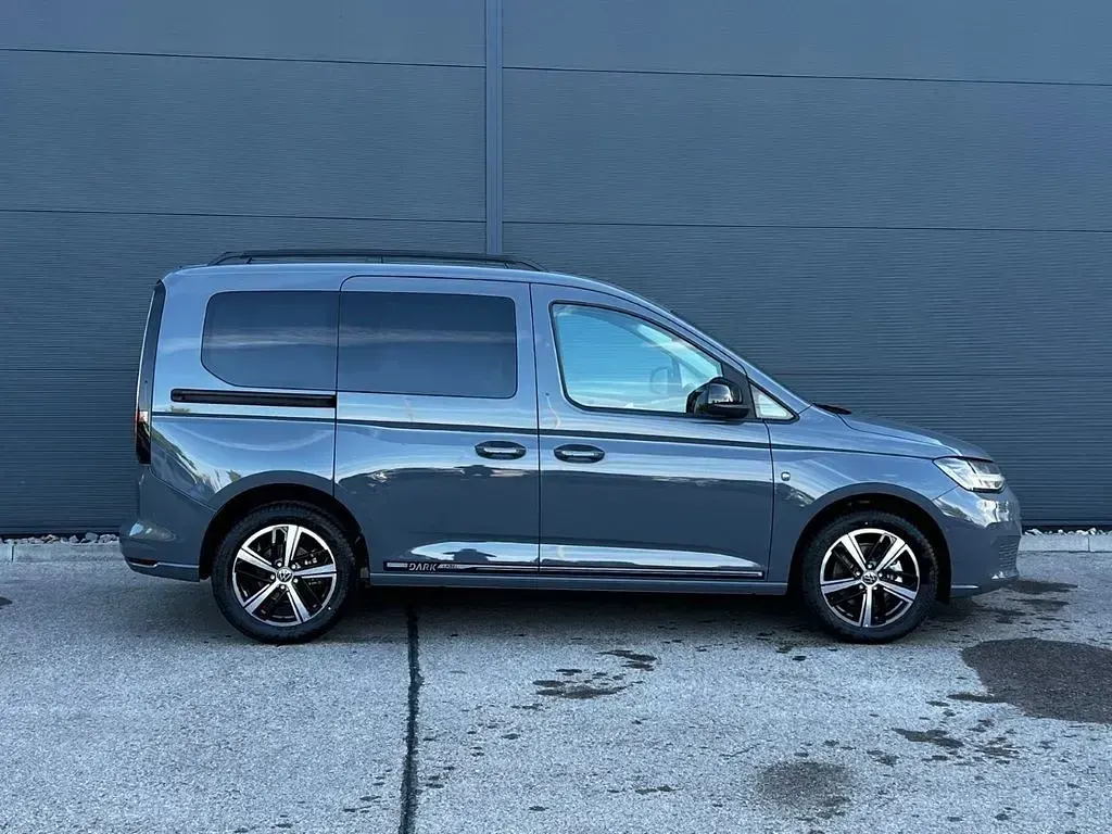 Gebraucht VW Caddy Dark Label 122 PS (89 kW) 2023 Grau Van / Kleinbus