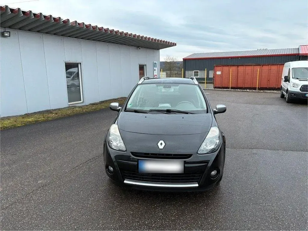 Gebraucht Renault Clio GrandTour Night&Day 106 PS (77 kW) 2012 Schwarz Kombi
