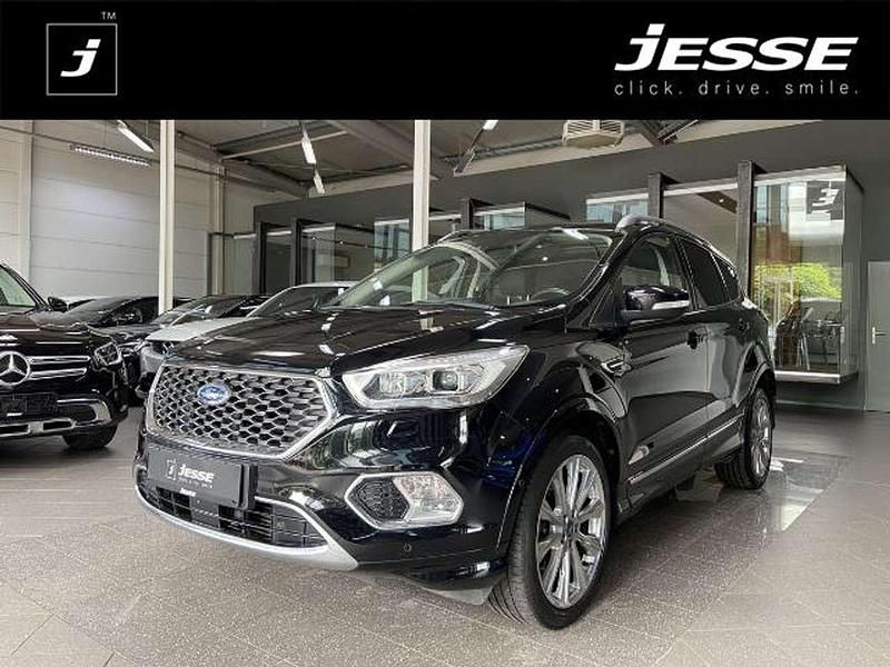 Iridiumschwarz metallic (metallic) Gebraucht 2018 Ford Kuga Vignale SUV | 19.990 € (Fairer Preis) - Bild 1/4