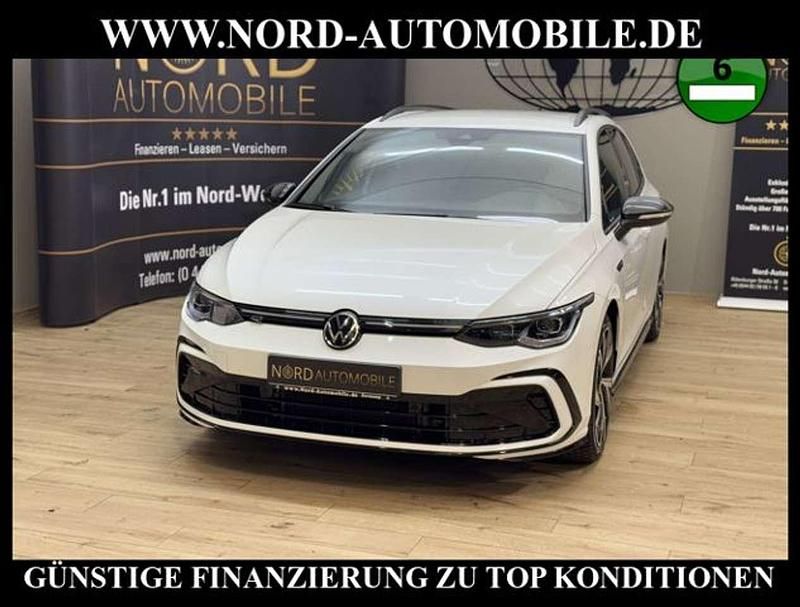 Oryxweiß perlmutteffek (metallic) Gebraucht 2022 VW Golf VIII R-line Kombi | 25.990 € (Superpreis) - Bild 1/3
