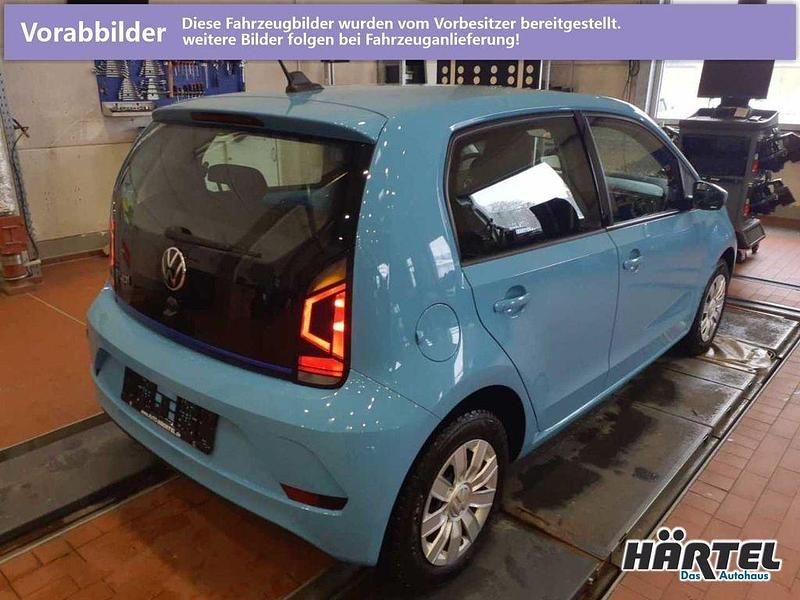 Gebraucht VW e-up! Move 61 kW (83 PS) 2021 Teal blue, solid Kleinwagen