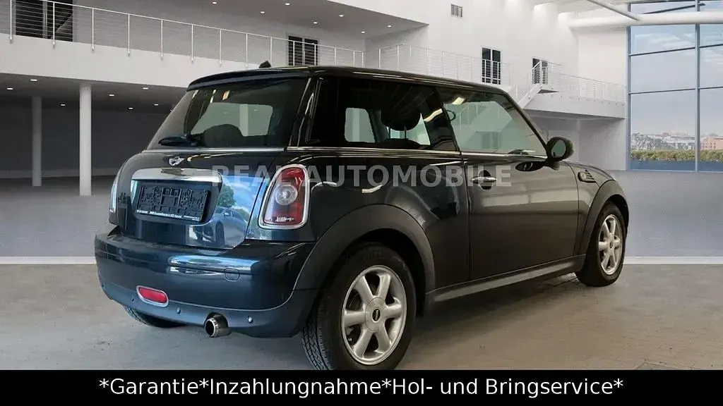 Gebraucht Mini ONE 95 PS (69 kW) 2008 Schwarz Kleinwagen