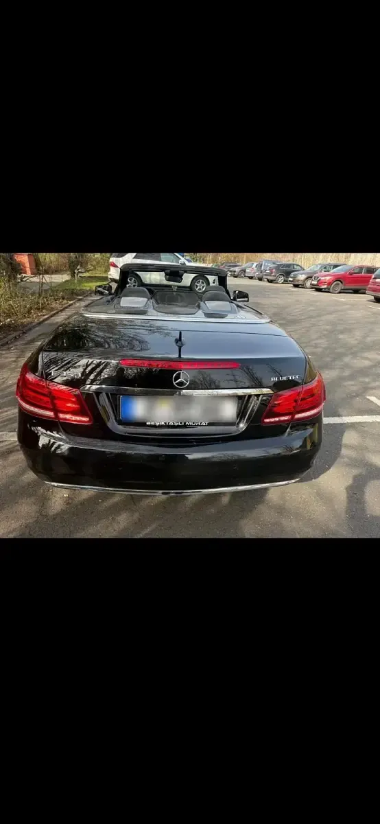 Gebraucht Mercedes E350 258 PS (189 kW) 2015 Schwarz Cabrio