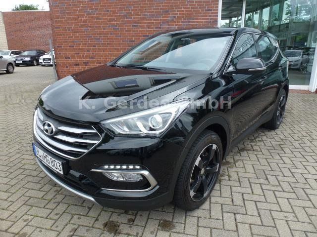 Gebraucht Hyundai Santa Fe Trend 150 PS (110 kW) 2016 Schwarz metallic SUV