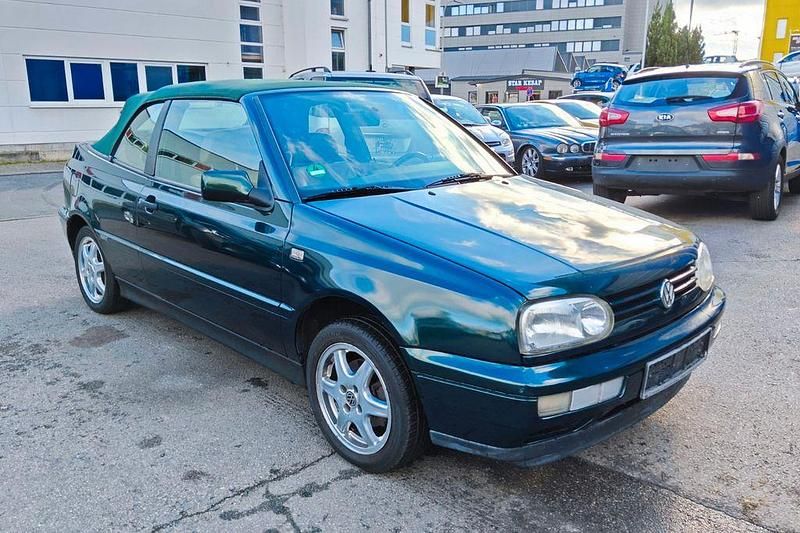 Gebraucht VW Golf Cabriolet 101 PS (74 kW) 1997 Grün Cabrio
