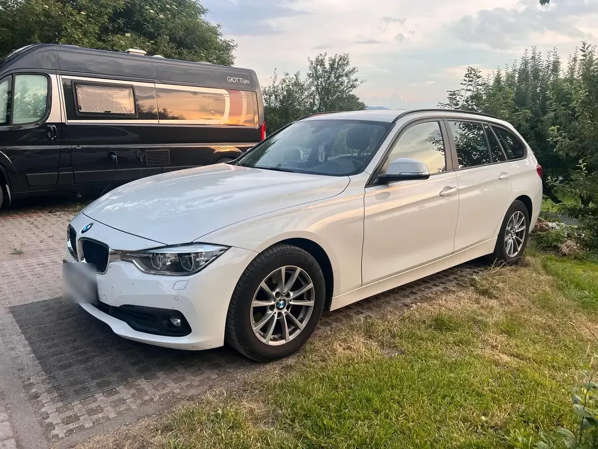 Gebraucht BMW 316 116 PS (85 kW) 2018 Weiß Kombi