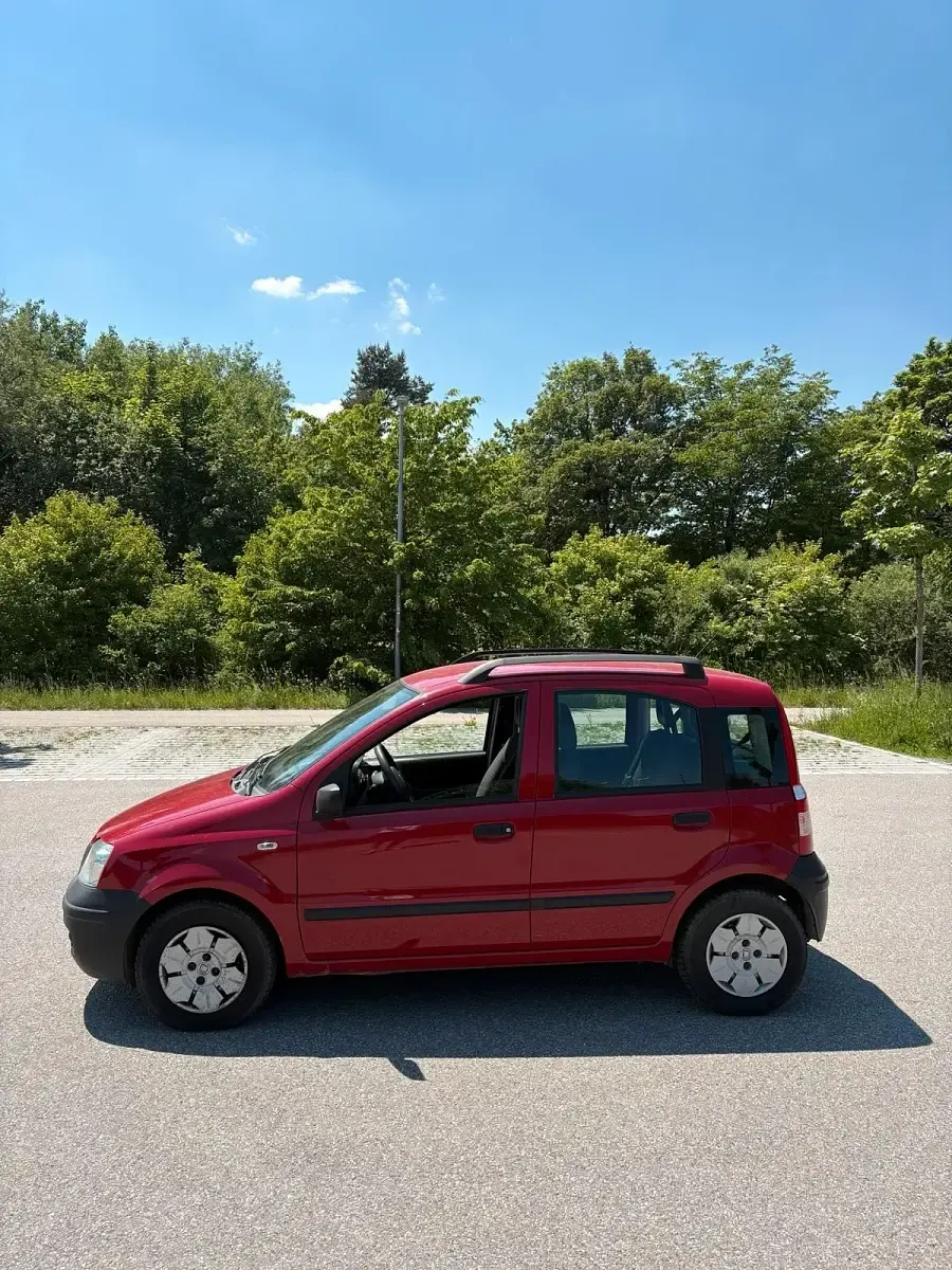 Gebraucht Fiat Panda 55 PS (40 kW) 2009 Rot Kleinwagen