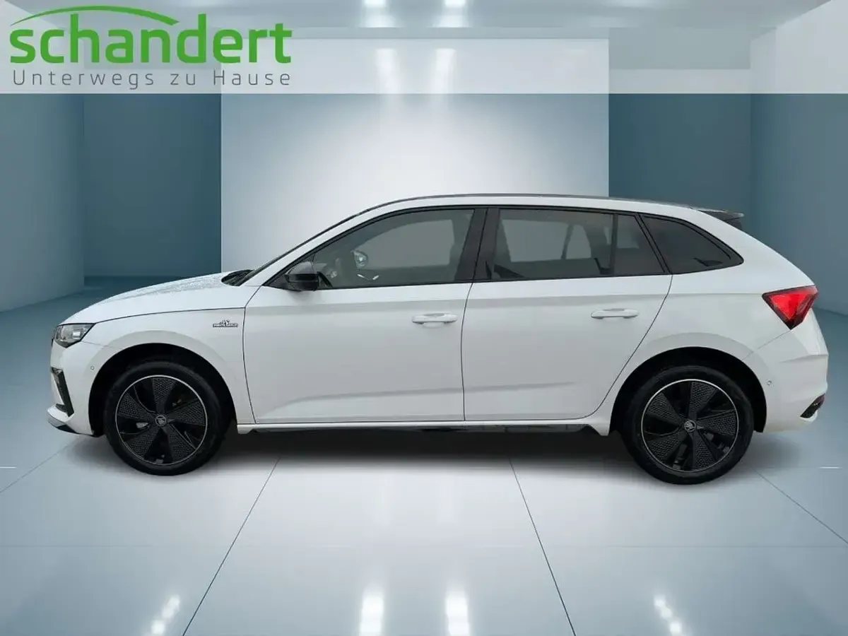 Gebraucht Skoda Scala Monte Carlo 150 PS (110 kW) 2026 Moonweiss metallic Kleinwagen
