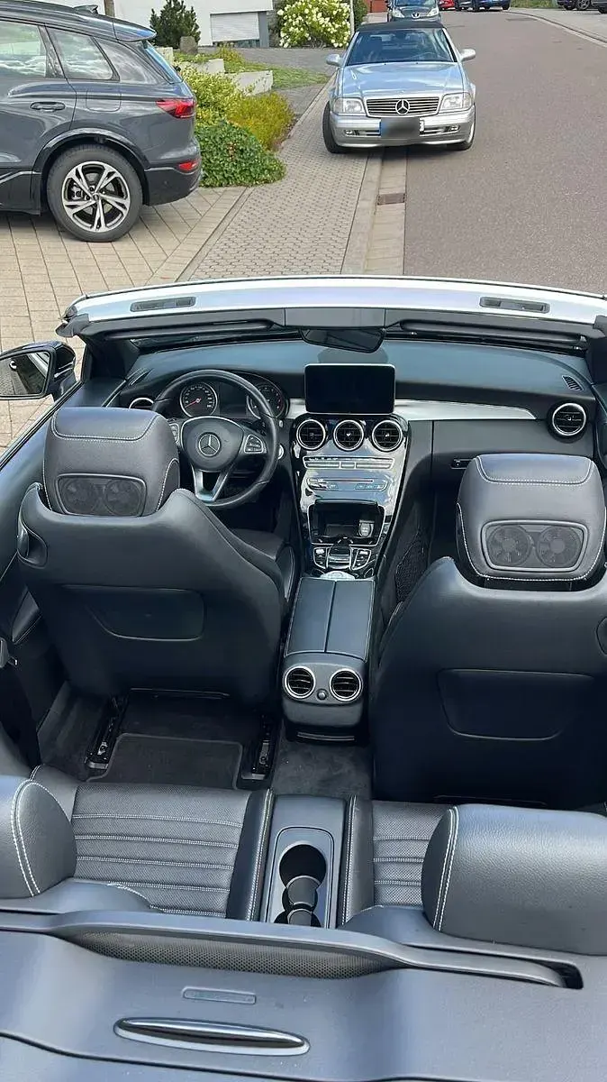 Gebraucht Mercedes C200 Sportline 184 PS (135 kW) 2017 Schwarz Cabrio