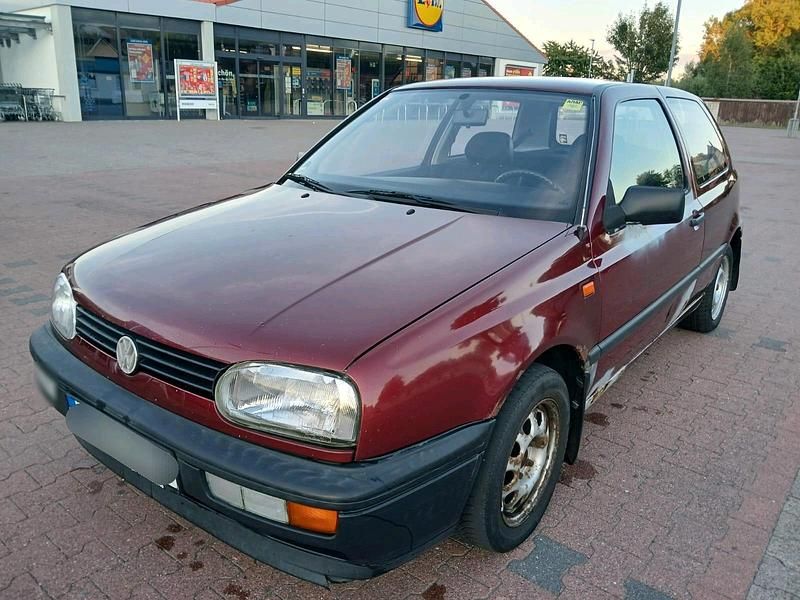 Gebraucht VW Golf III 1994 Rot Kleinwagen