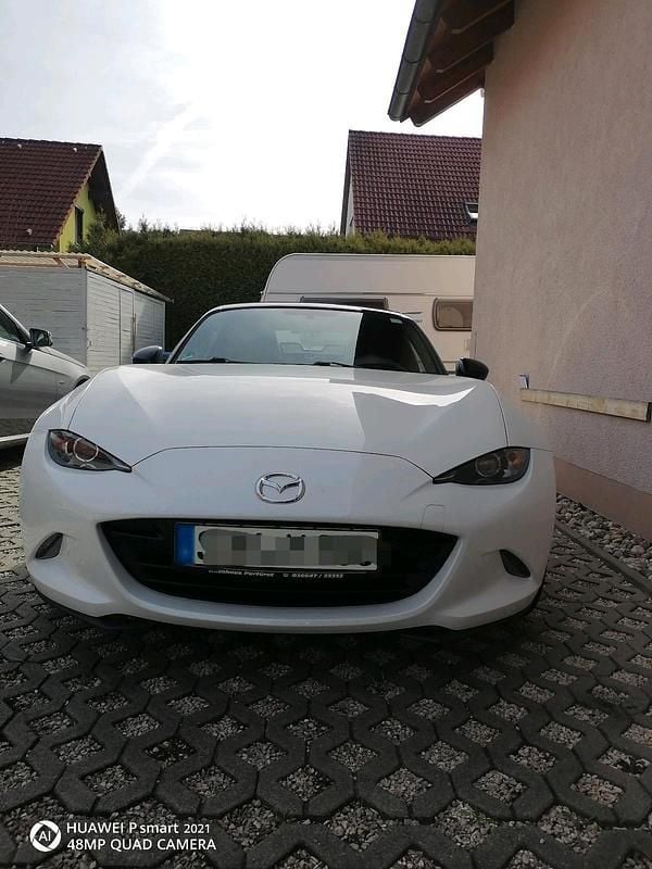 Gebraucht Mazda MX5 132 PS (97 kW) 2019 Weiß Cabrio