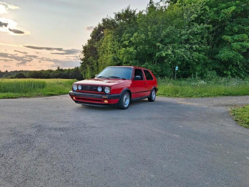 Rot Gebraucht 1991 VW Golf II GTI Limousine | 4.800 € - Bild 1/4