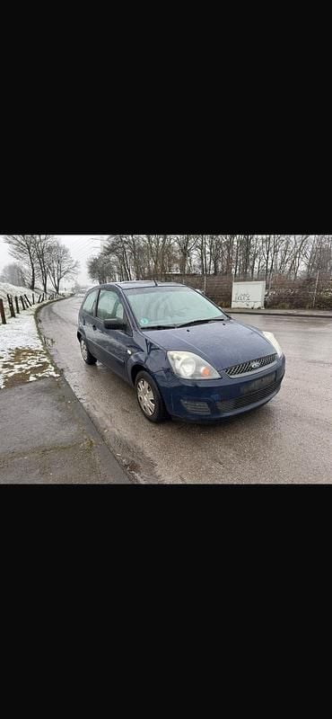 Blau Gebraucht 2008 Ford Fiesta Kleinwagen | 1.299 € (Guter Preis) - Bild 1/4
