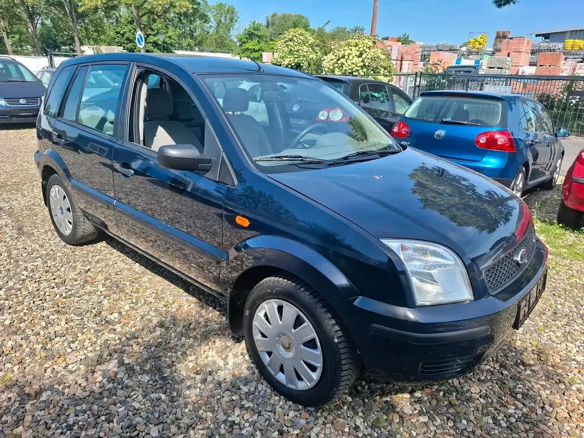 Gebraucht Ford Fusion 80 PS (58 kW) 2004 Blau Kleinwagen