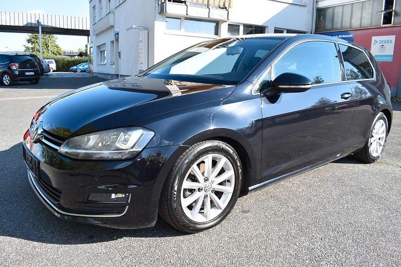 Schwarz Gebraucht 2015 VW Golf VII LOUNGE Limousine | 8.500 € (Guter Preis) - Bild 1/4