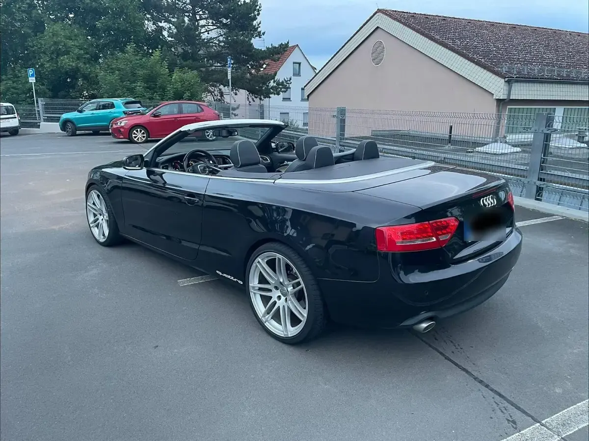 Gebraucht Audi A5 Cabriolet Exclusive 245 PS (180 kW) 2010 Schwarz Cabrio