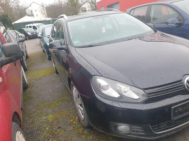 Gebraucht VW Golf VII Highline 122 PS (89 kW) 2012 Schwarz Kombi