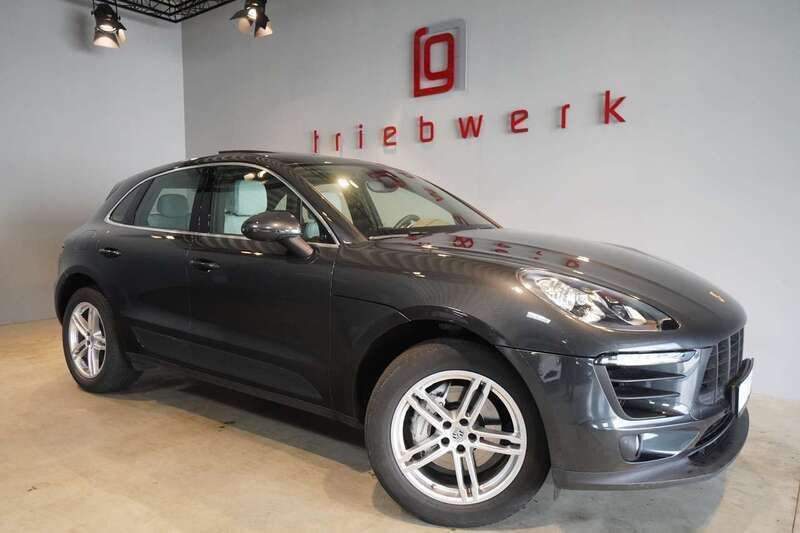 Grau Gebraucht 2017 Porsche Macan S SUV | 44.941 € (Guter Preis) - Bild 1/4
