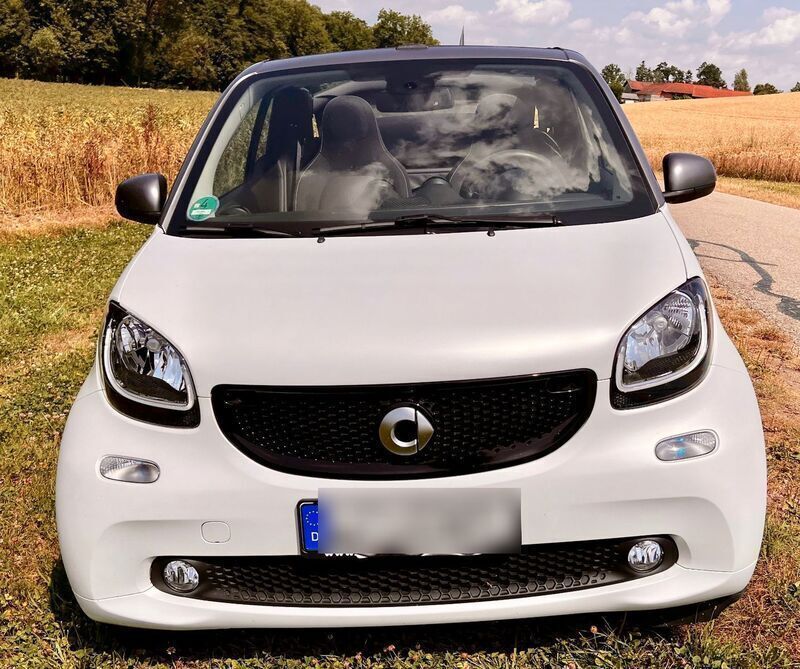 Usata Smart ForTwo Cabrio Passion 90 CV (66 kW) 2019 Argento Cabrio