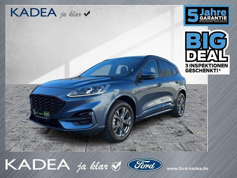 Chromablau metallic Gebraucht 2021 Ford Kuga ST-Line X SUV | 24.380 € (Guter Preis) - Bild 1/4